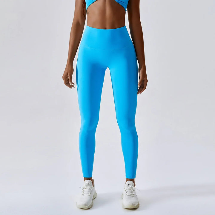 Lisslune | Breathable Push-Up Yoga Leggings with Peach Lift