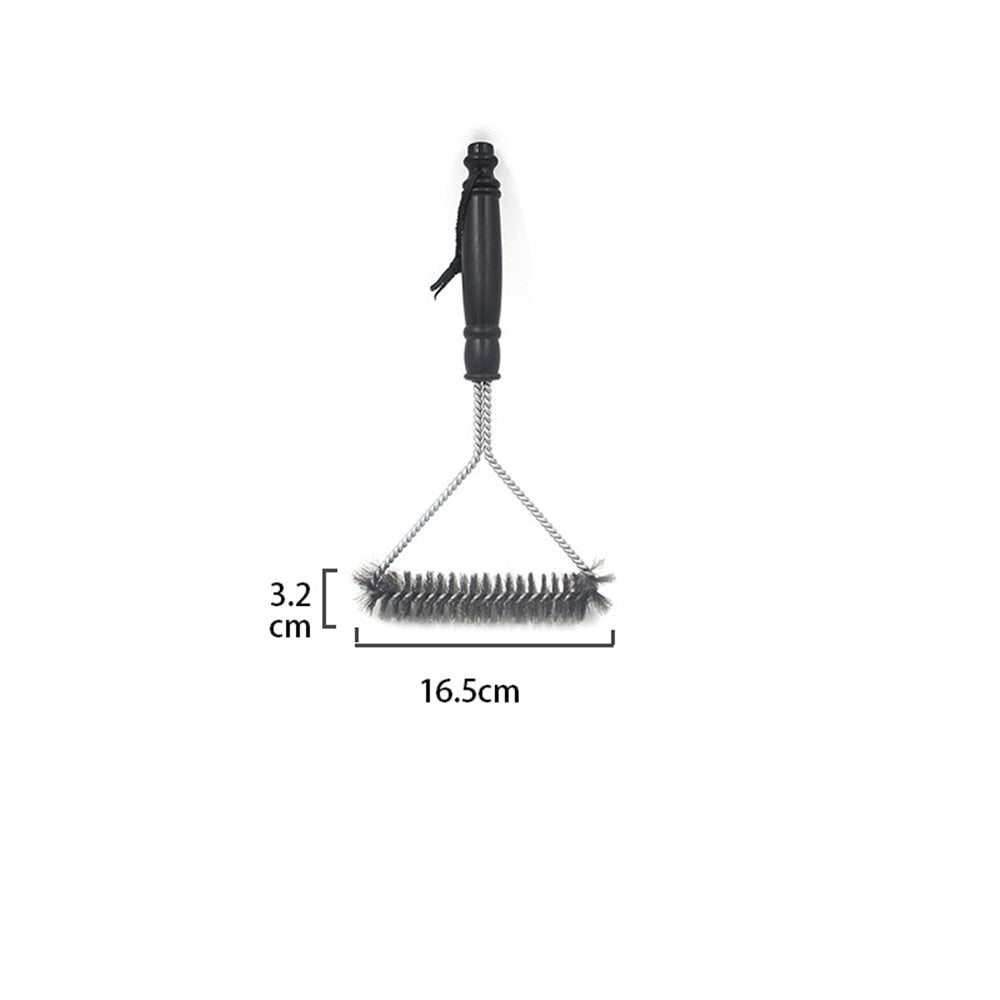 Lisslune | Stainless Steel BBQ Grill Cleaning Brush