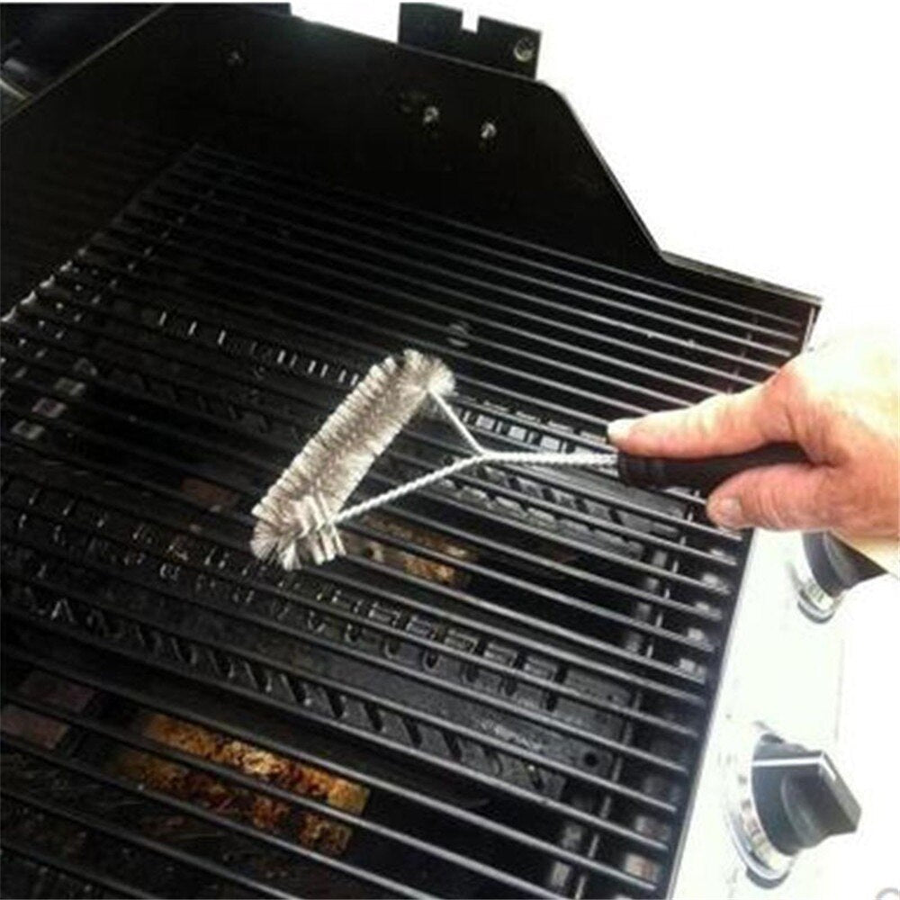 Lisslune | Stainless Steel BBQ Grill Cleaning Brush