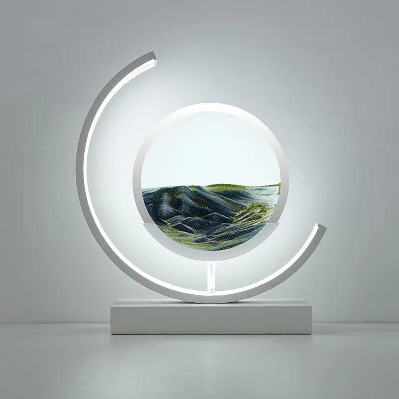 Lisslune | LuxaFlare | LED Quicksand Ornament | Magical Lighting | Create Enchanting Moods