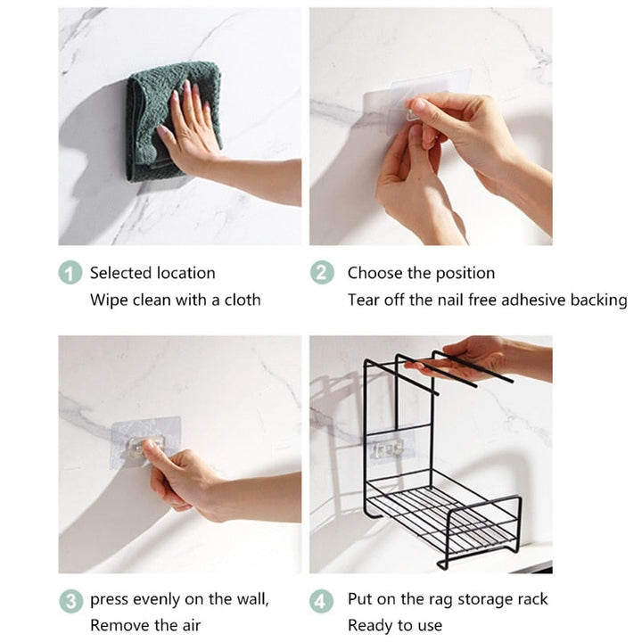 Lisslune | Kitchen Sink Detachable Organizer Rack