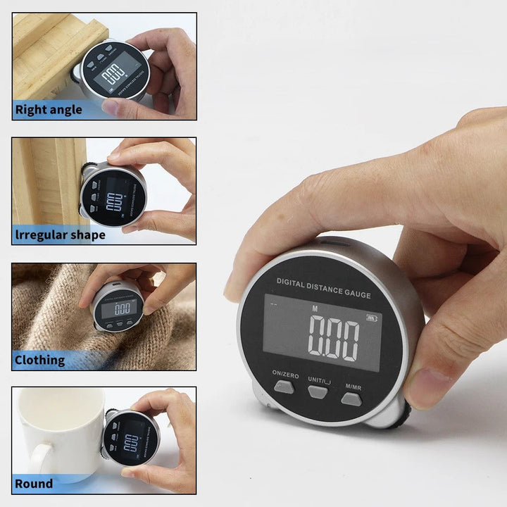Lisslune | High Precision LCD Display Rechargeable Digital Ruler