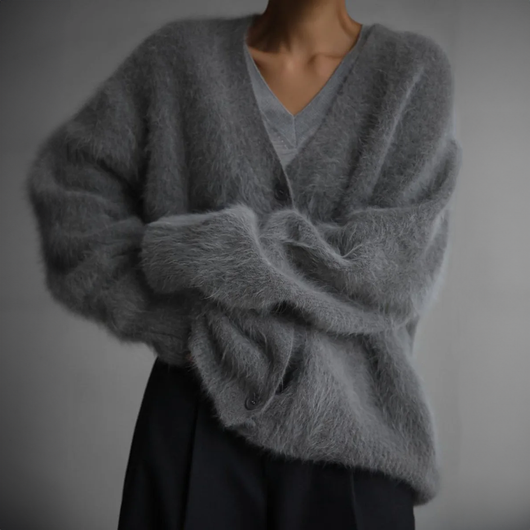 Lisslune | Comfortable Cashmere Vest with Oversized Cut
