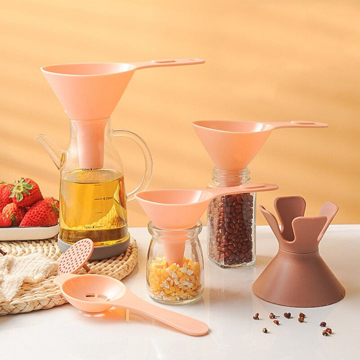 Lisslune | 6in1 Pour Master Reusable Funnel Set