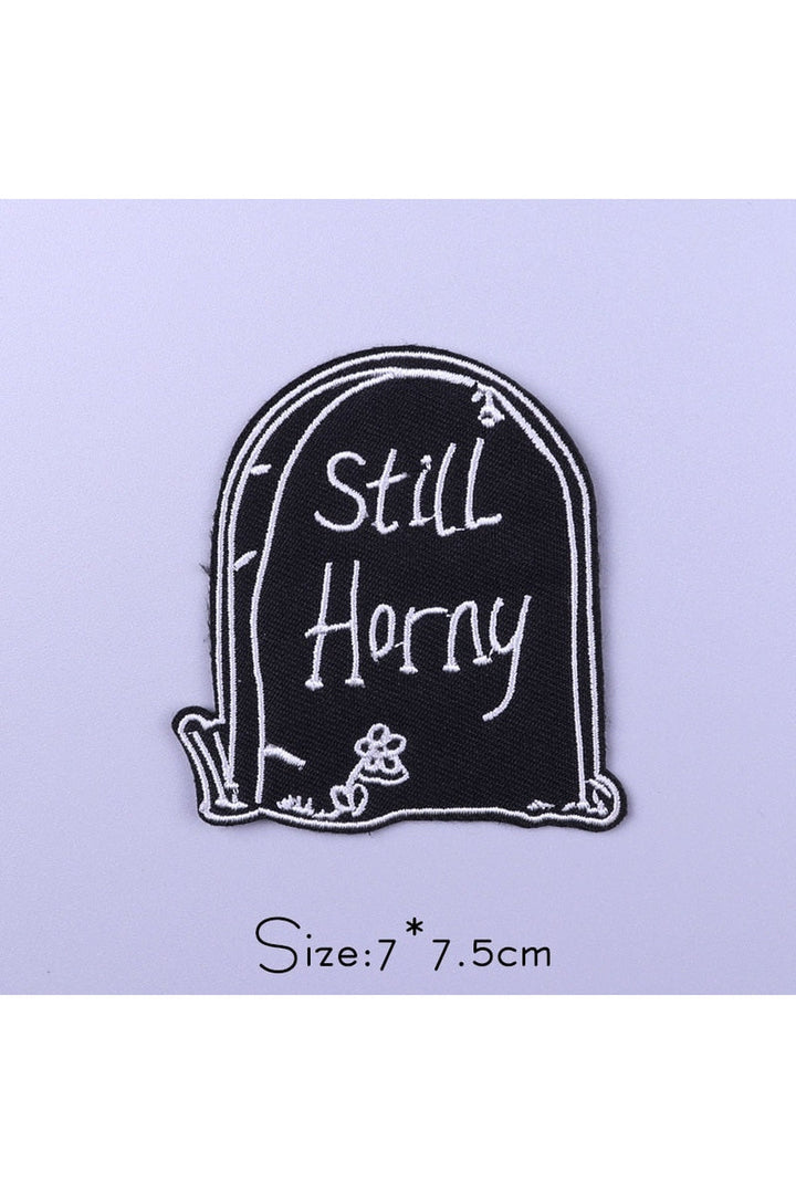 Lisslune | Punk Style Embroidered Patches