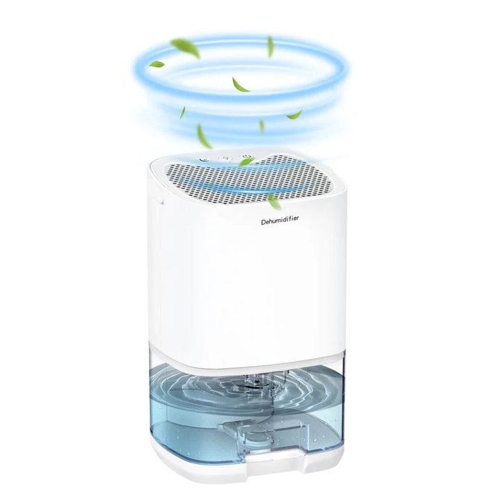 Lisslune | 1000ml Portable 2-in-1 Dehumidifier with Air Filter & Night Light – Aveline