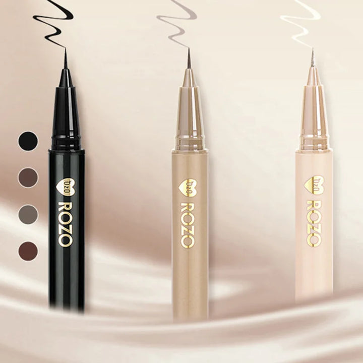 Rynx | Ultra-fine liquid eyeliner waterproof glitter matte black brown shimmering eyeliner lying silk moth pencil eye beauty party makeup tools