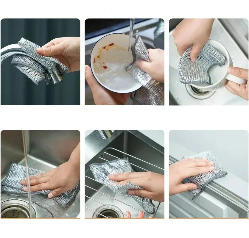 Lisslune | Multifunctional Wire Steel Dishcloth