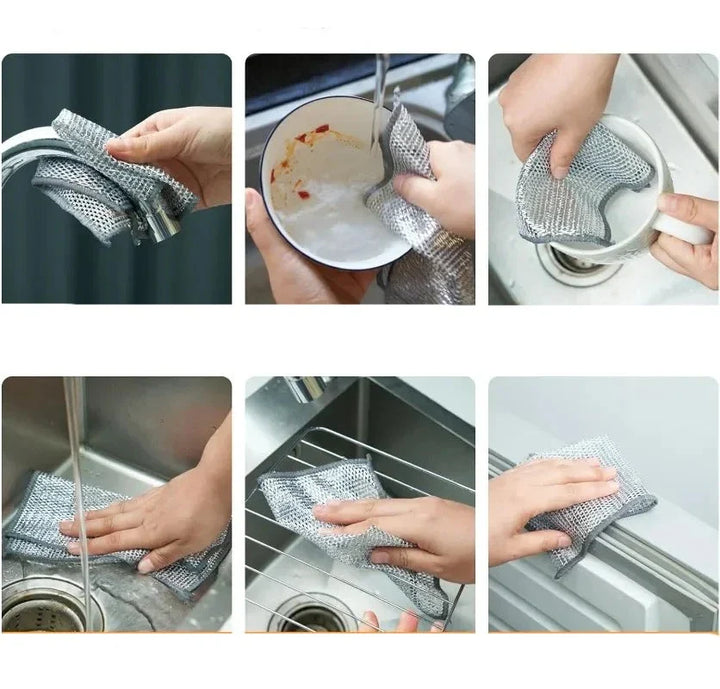 Lisslune | Multifunctional Wire Steel Dishcloth