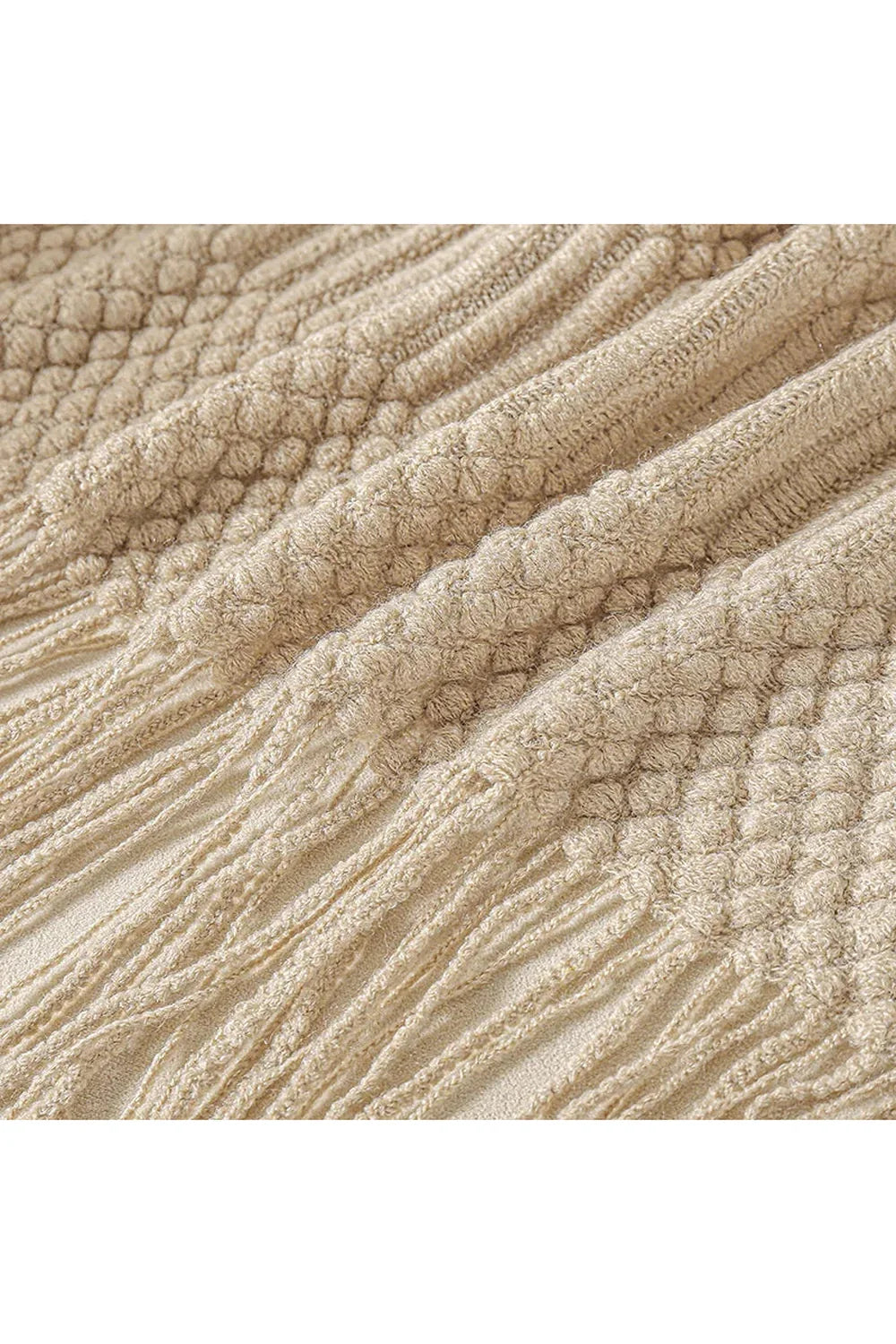 Lisslune | dune textured throw blanket