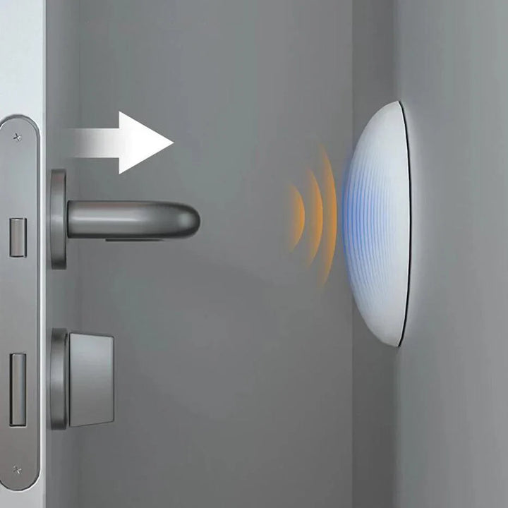 Lisslune | Self-Adhesive Silicone Caps for Door Handles - Elegant Shock-Absorbing Wall Protectors (Single Unit)