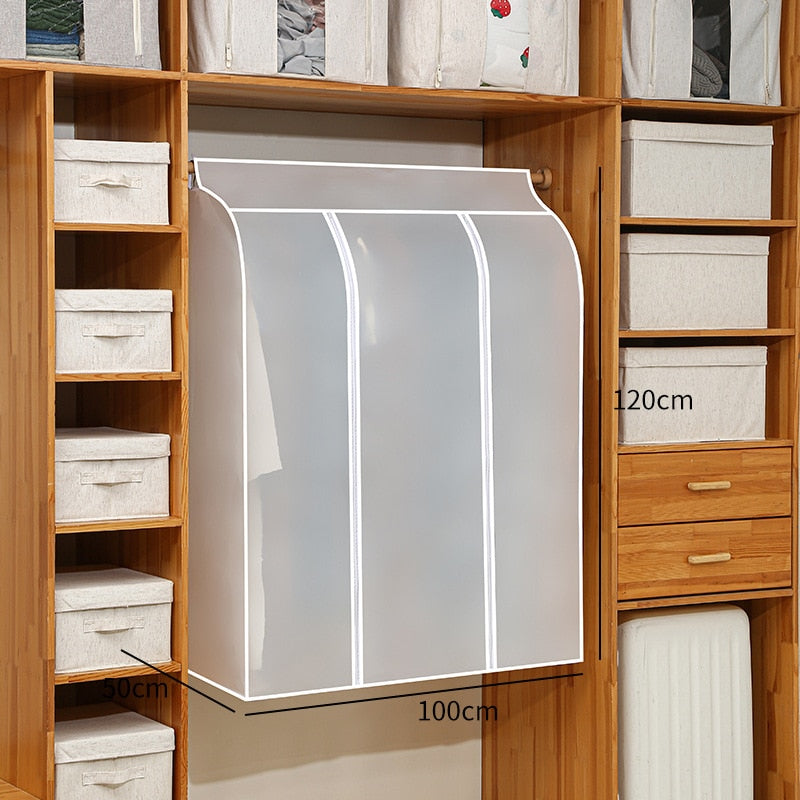 Lisslune | Home Organizer Dust Cover Clothes Storage Wardrobe Bag