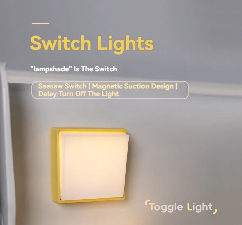 Lisslune | Minimalist Rechargeable Switch Night Lamp