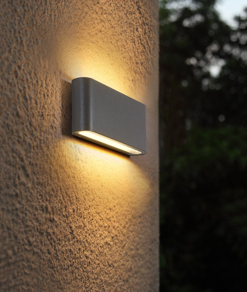 Lisslune | GuardGlow – Waterproof Wall Lamp with Weather-Resistant Design