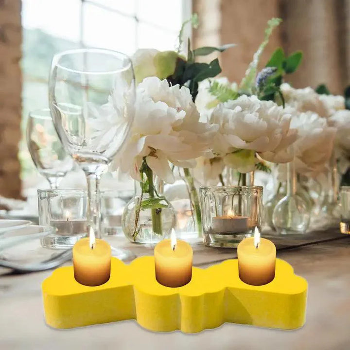 Lisslune | 3D Silicone Candle Holder Mold for DIY Resin Craft - Versatile Bowl for Candles, Chocolates, and More