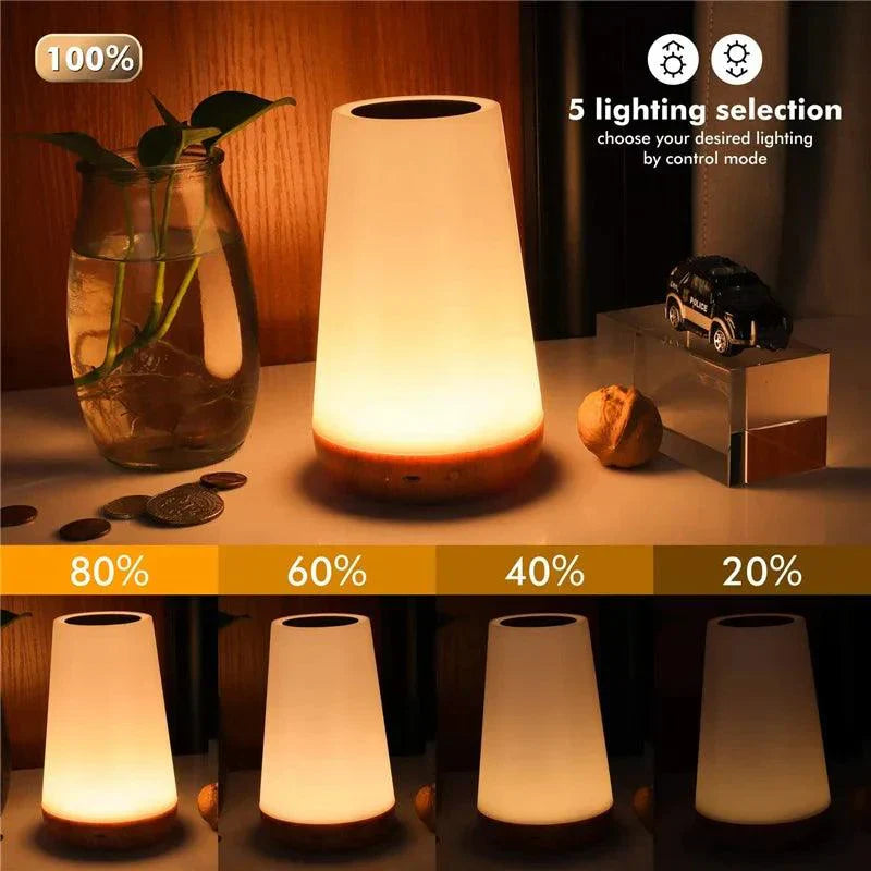 Lisslune | FlowLite - Rechargeable Color Spectrum Night Lamp
