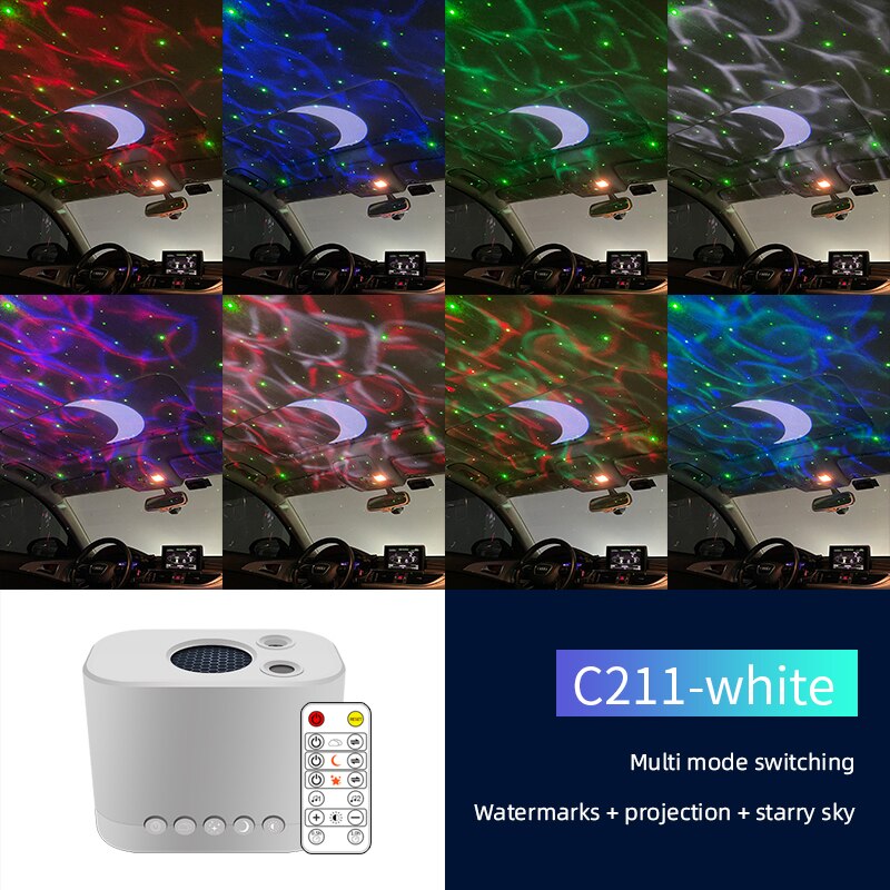 Lisslune | Galaxy LED Ceiling Night Light Projector