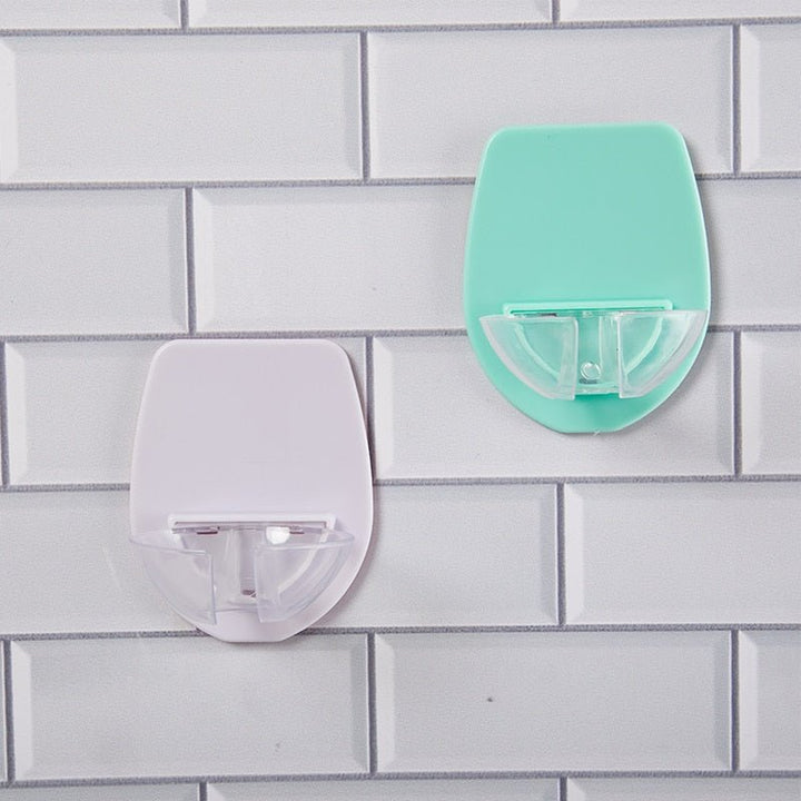 Lisslune | Self-adhesive bathroom champagne & wine glass holder