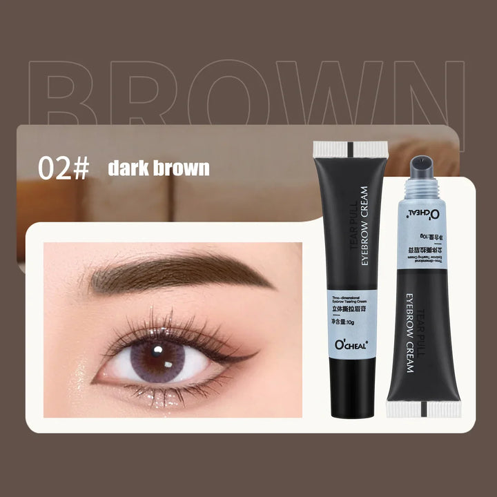 Rynx | Professional Henna Eyelash Eyebrow Color Tint 15-Minute Quick Tint Easy Dye Gel Eyelash Brown Black Shade Set