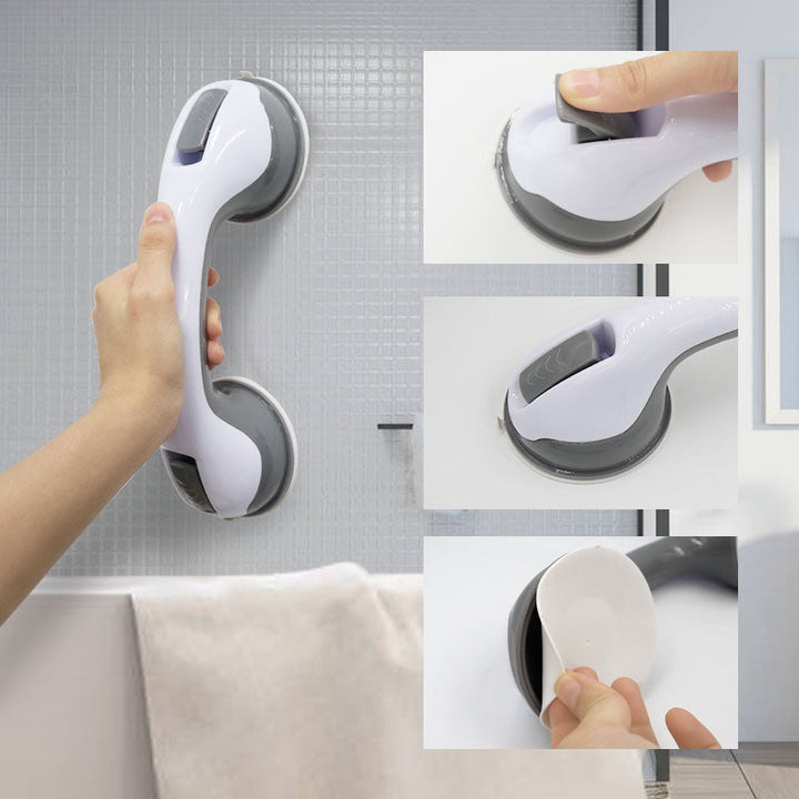 Lisslune | Safety handle with non-slip support and vacuum suction cup - Perfect for bathrooms and showers - Provides stability and support