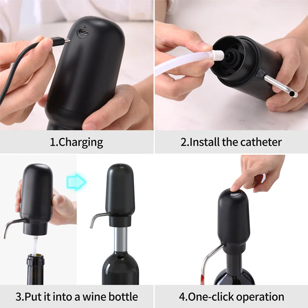 Lisslune | Rechargeable Fast Serve Automatic Drink Dispenser