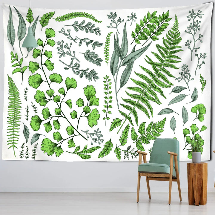 Lisslune | Ferns Nature Wall Tapestry