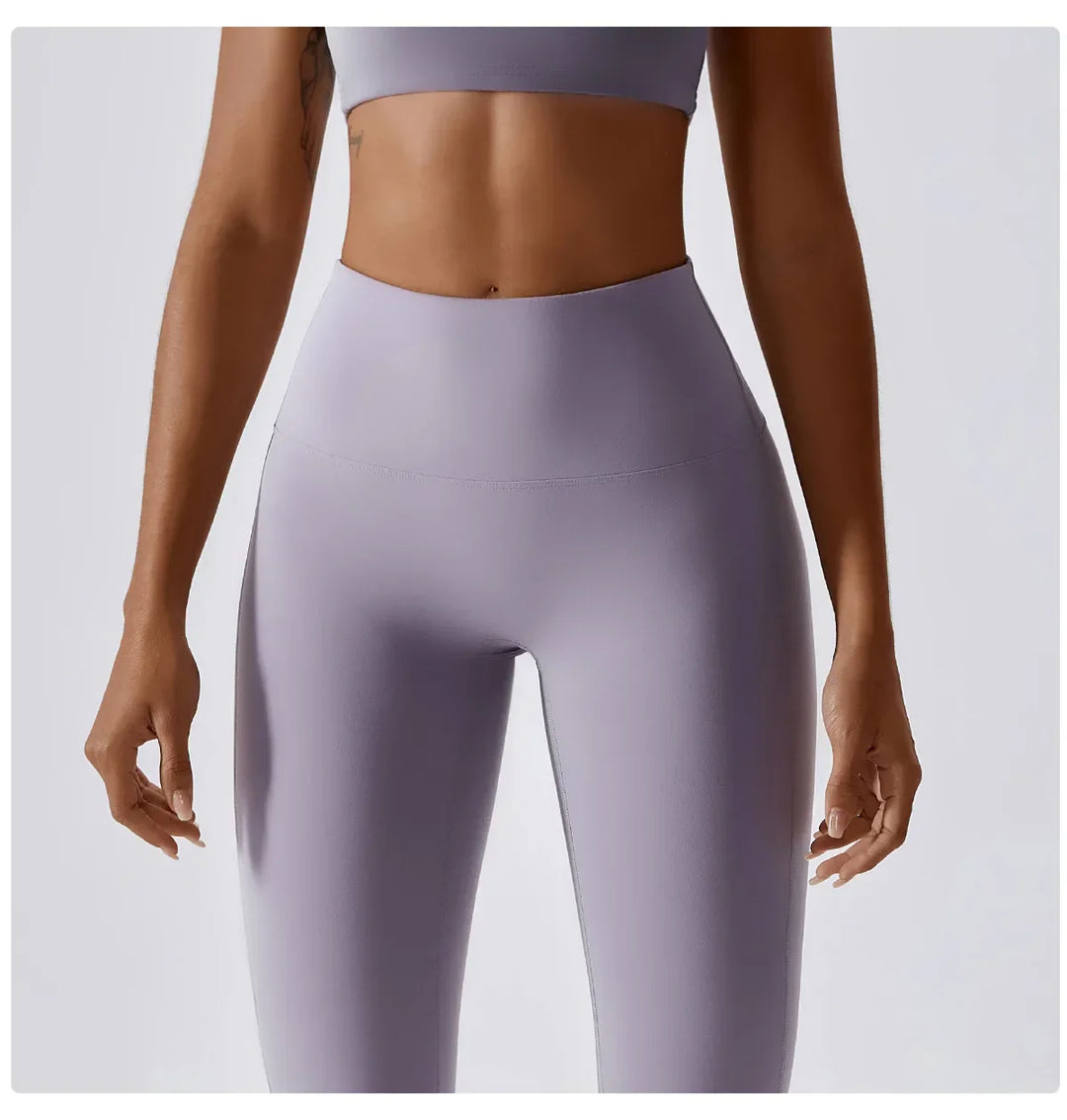 Lisslune | Breathable Push-Up Yoga Leggings with Peach Lift