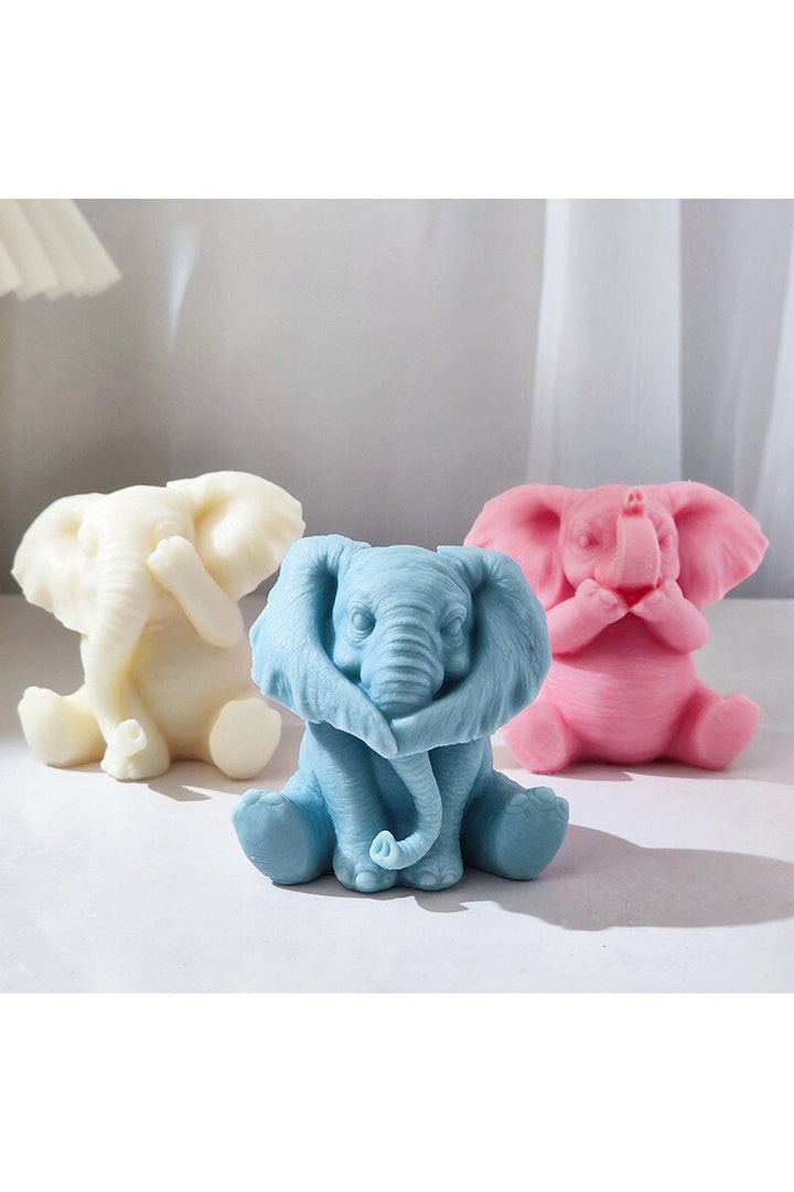 Lisslune | Elephant Candle Shape
