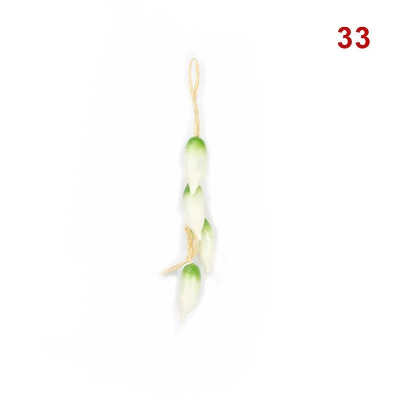 Lisslune | Realistic Hanging Foam Fruit and Seafood Decoration for Home and Event Enhancement