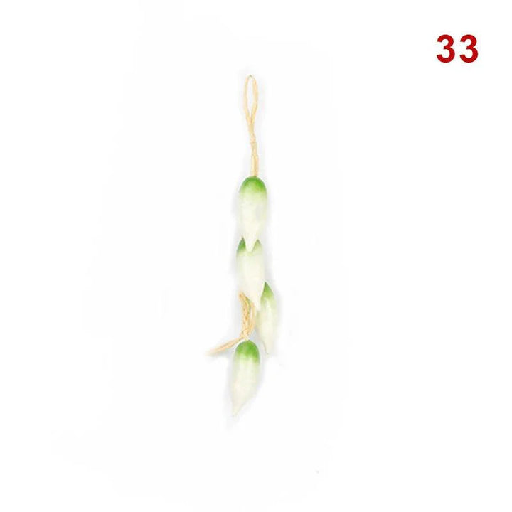 Lisslune | Realistic Hanging Foam Fruit and Seafood Decoration for Home and Event Enhancement