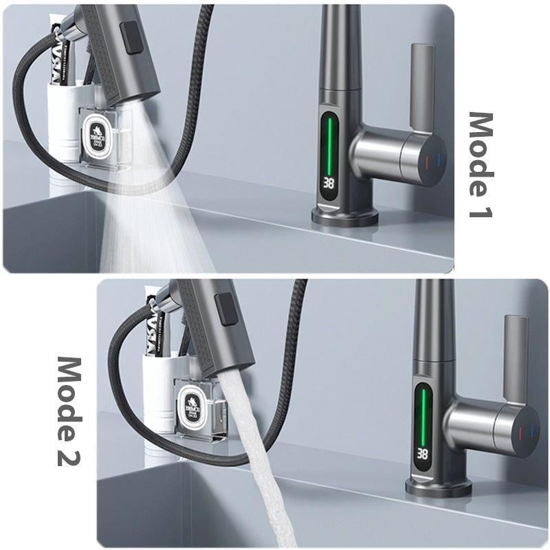 Lisslune | Digital Temperature Display Faucet