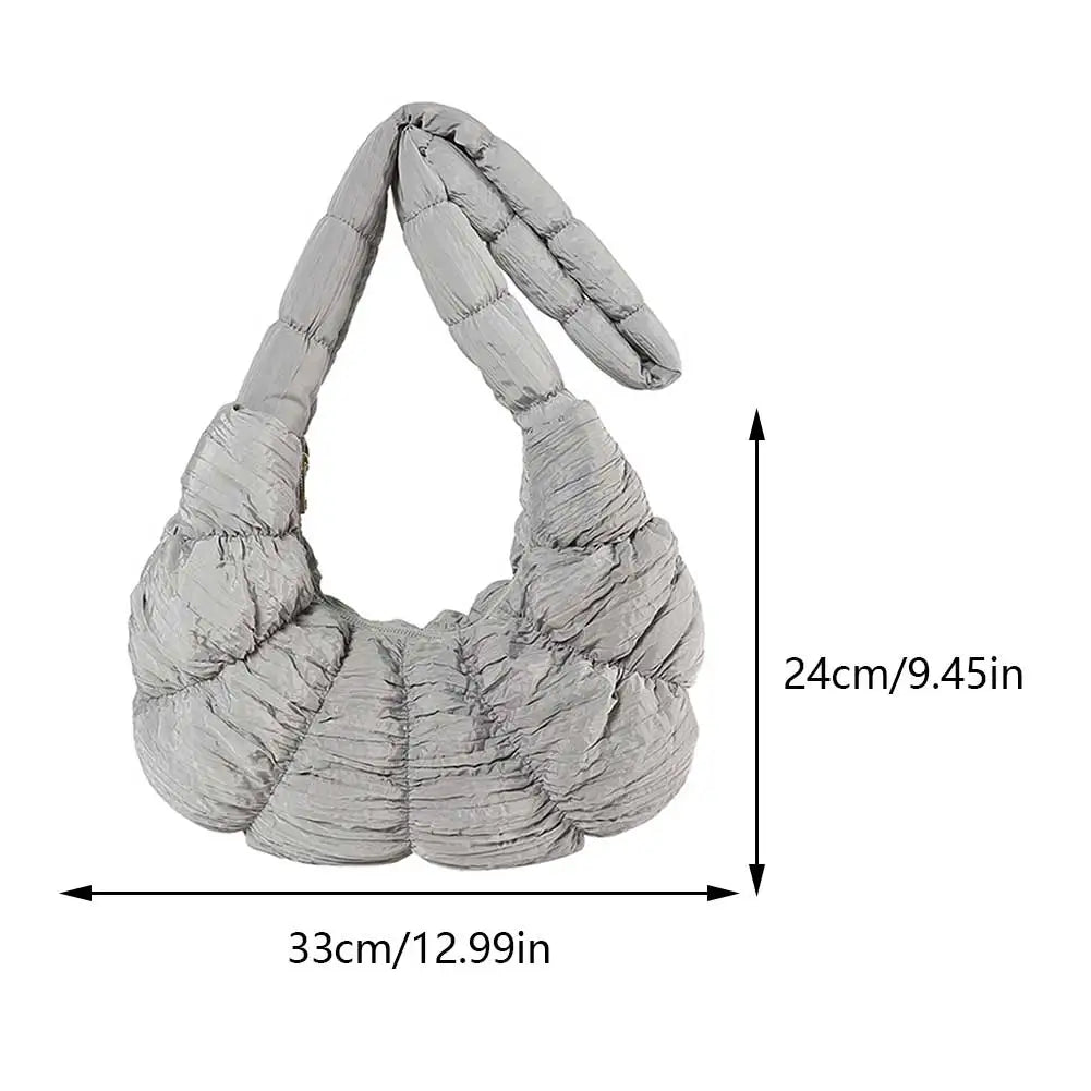 Lisslune | Puff Croissant Shoulder Bag