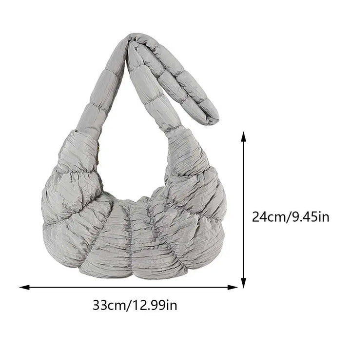 Lisslune | Puff Croissant Shoulder Bag