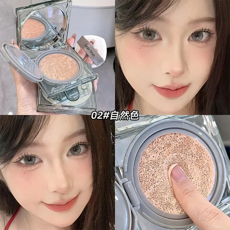 Rynx | Concealer Face Foundation Full Coverage Air Cushion BB Cream Skin Tone Brightening Against Bear Light Natural Liquid Foundation Makeup