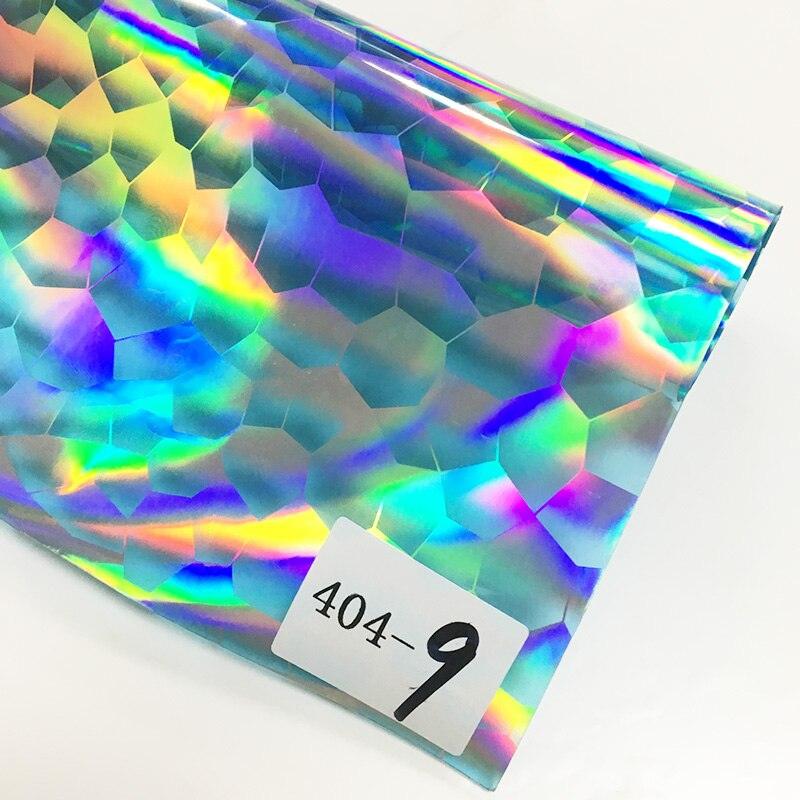 Lisslune | Iridescent football pattern PVC jelly vinyl fabric - Ideal for creative projects