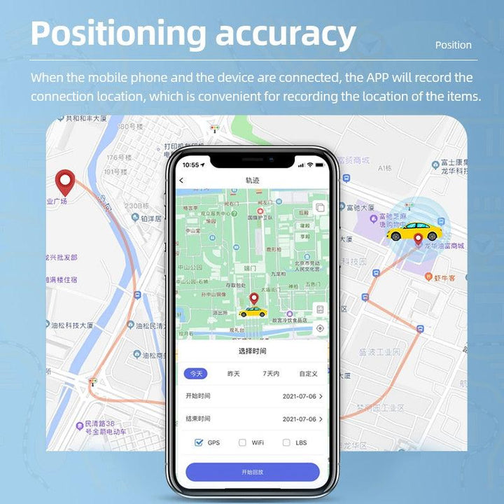 Lisslune | Smart Bluetooth Anti-Lost Device: Your ultimate security ally