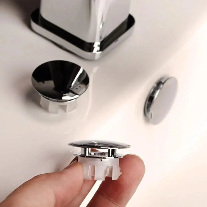 Lisslune | Chic Copper Sink Overflow Cover Plate - Durable Anti-Corrosion Solution