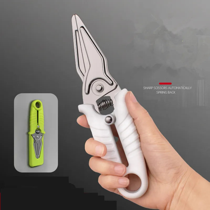 Lisslune | Stainless Steel Easy Meat Cutter Scissor