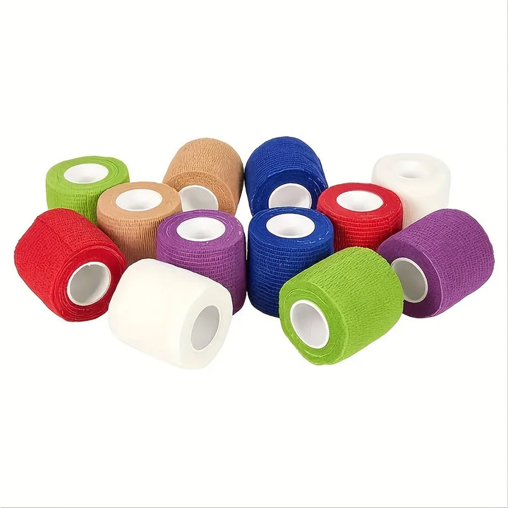 Rynx | 3 Pieces Portable Elastic Self-Adhesive Bandage, Breathable Sports Fleece Bandage Finger Band for Wrist Ankle Elbow Shoulder