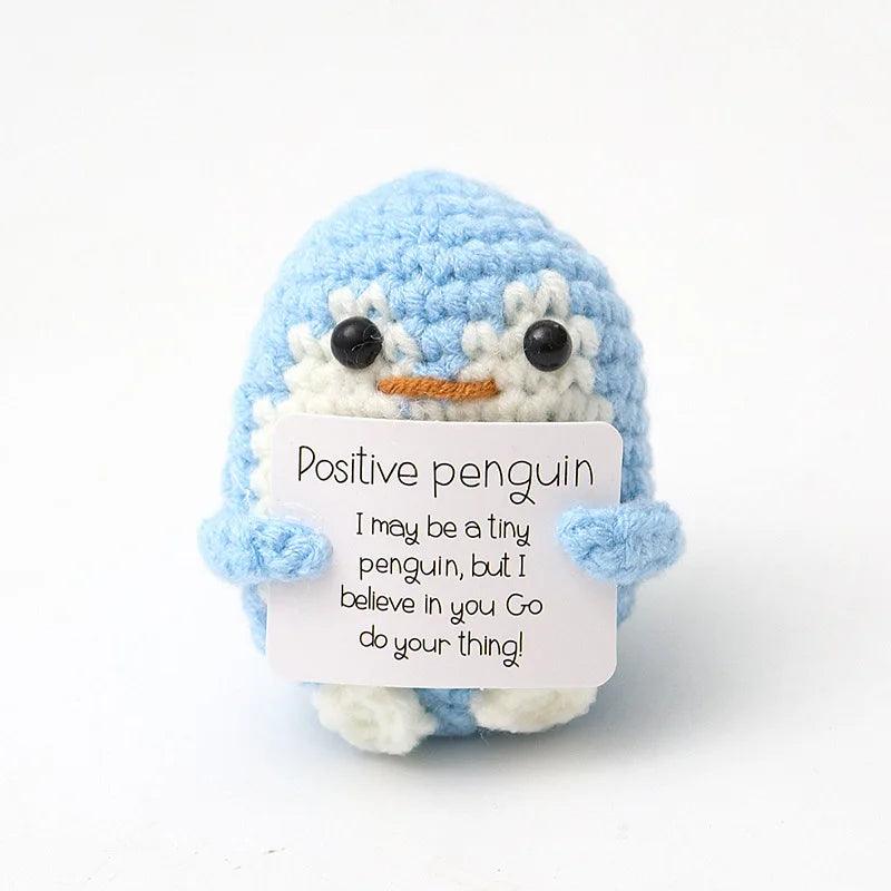 Lisslune | Shady Handcrafted Crochet Duck Ornaments for Emotional Support - Unique Home Decor and Perfect Christmas Gift