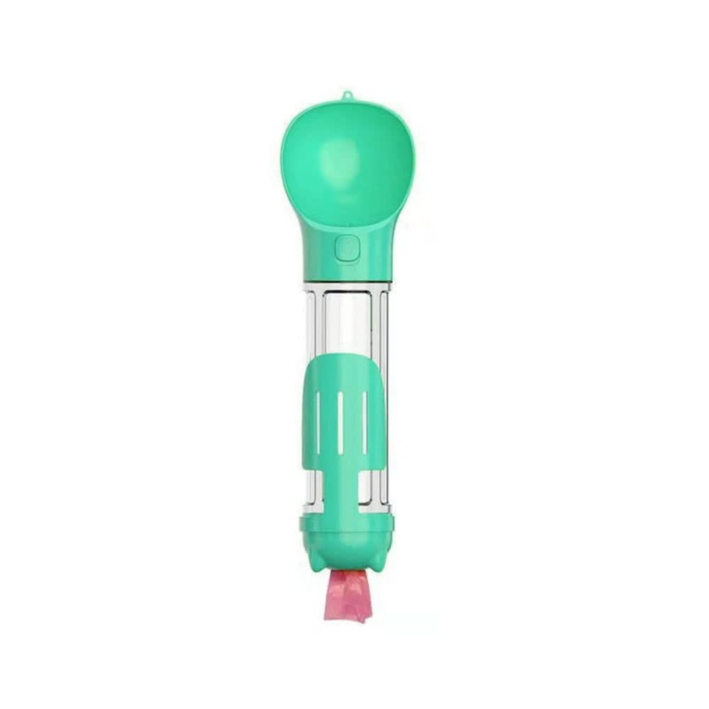 Lisslune | Snackbuddy Pro – 2-in-1 Water & Food Bottle with Poop Bag Holder