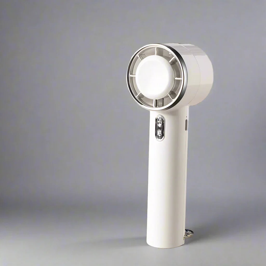 Lisslune | Skye Mini Fan with Cooling Plate – Portable Fan with 100 Speeds and Adjustable Breeze