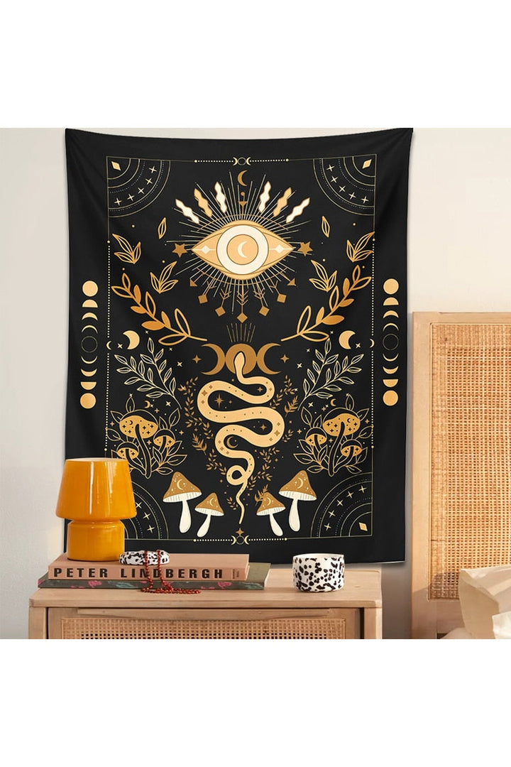 Lisslune | Snake Deal Wall Tapestry