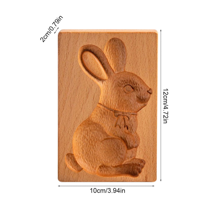 Lisslune | Wooden Cute Pastry Bake Master Baking Mold