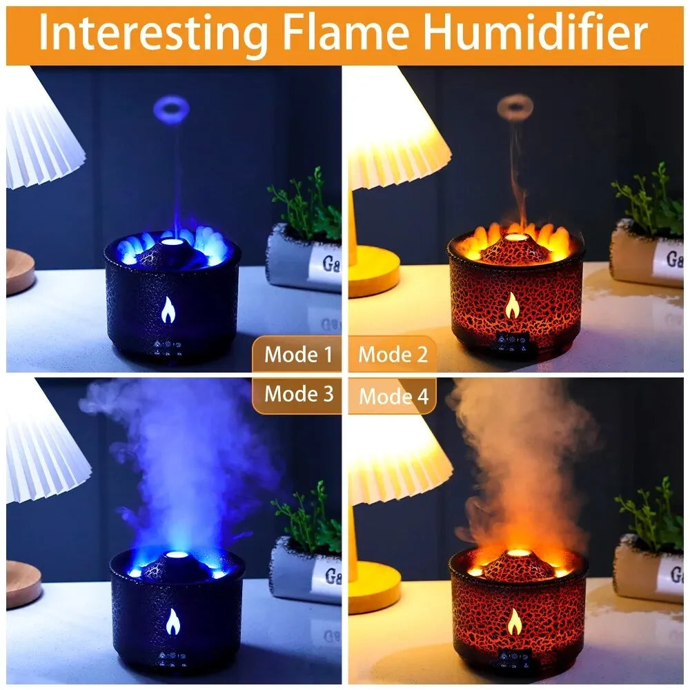 Lisslune | Portable ultrasonic aromatherapy humidifier with night light