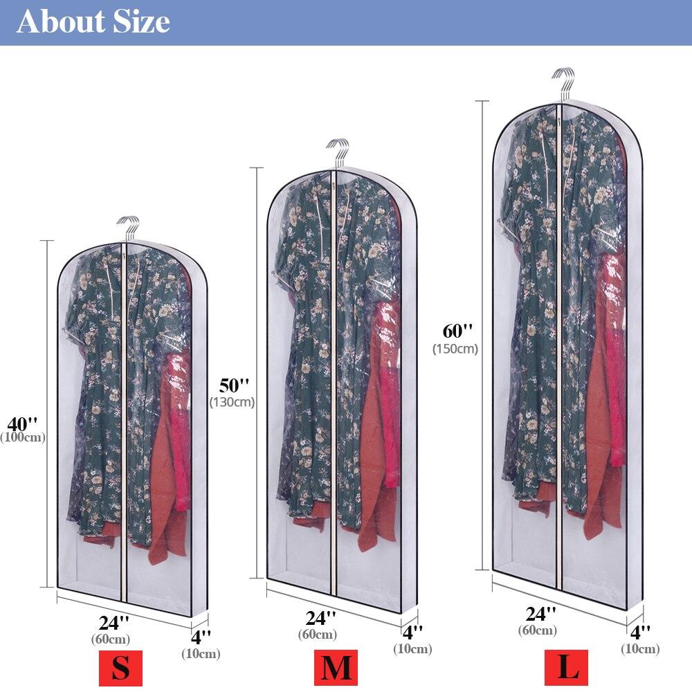 Lisslune | 5-piece 3D clothing protection set - The ultimate solution for wrinkle-free wardrobe organization