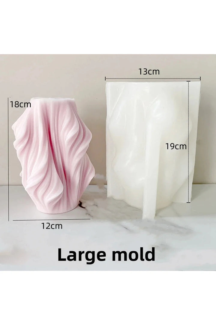 Lisslune | Wave candle mold DIY