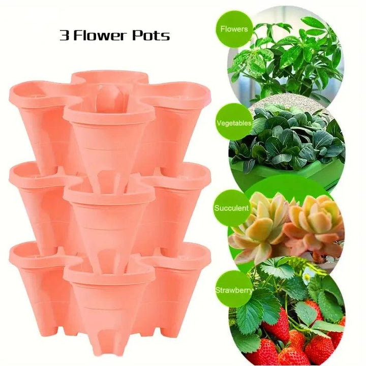 Lisslune | Space-saving vertical herb tower with mobile roll function