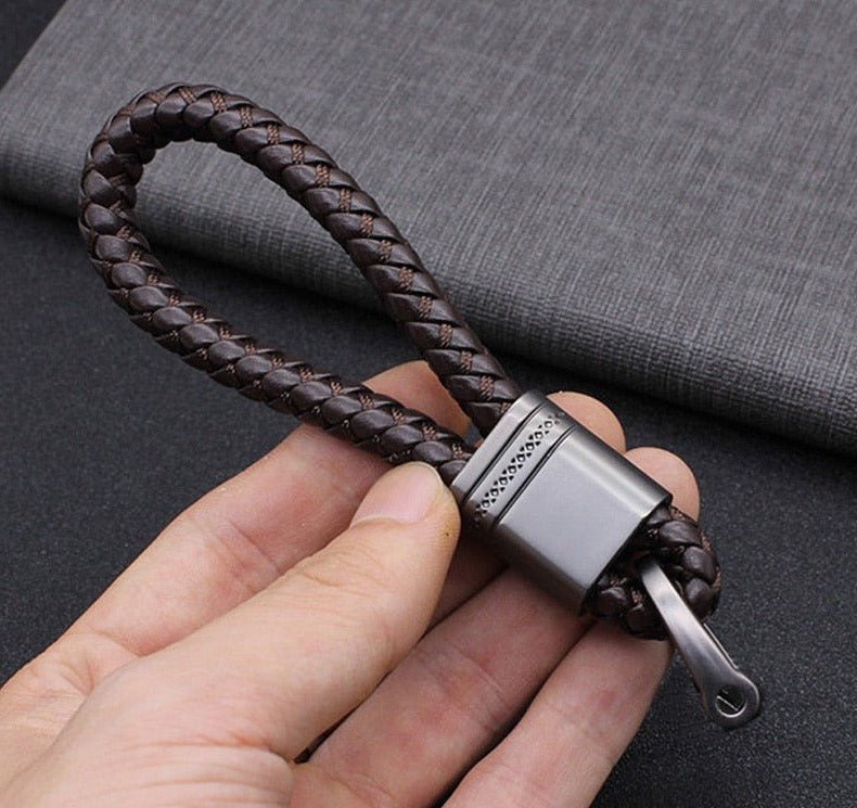 Lisslune | Braided loop keychain for car keys