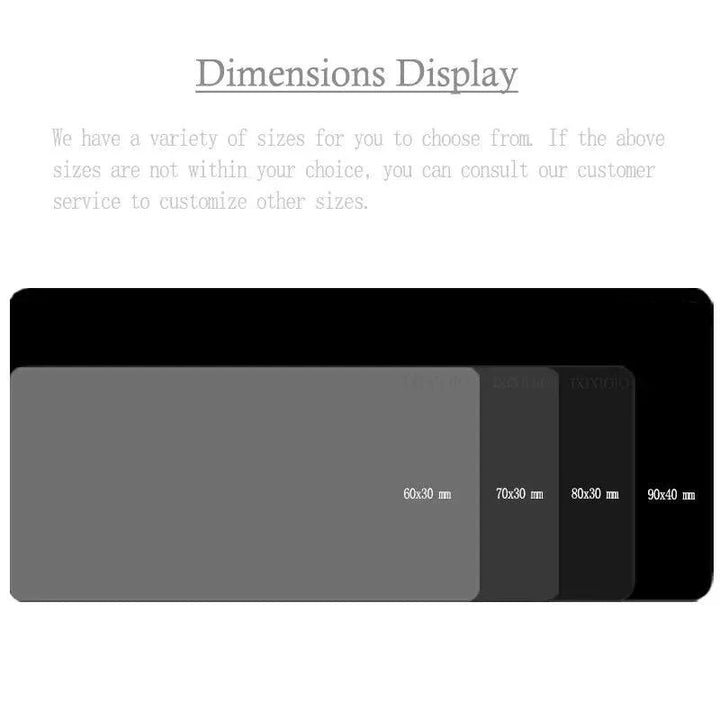 Lisslune | Customizable Gaming and Office Mouse Pad